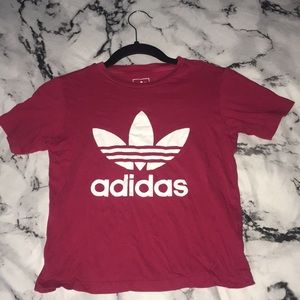 Magenta Adidas Crop Top✨